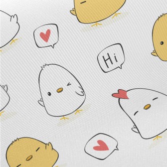 Love Sleepy Bicolor Chick Midweight Cotton Poplin