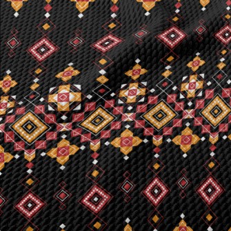 Good Looking Geometric Design Birdseye Piqué
