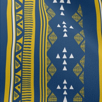 Ethnic Geometric Totem Chiffon