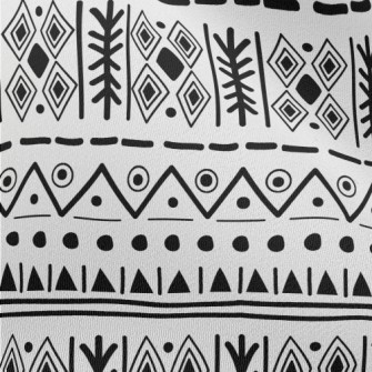 Mysterious Ethnic Pattern Chiffon