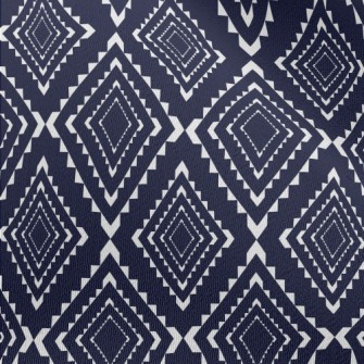 Geometric Composition Rhombus Chiffon