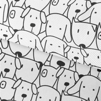 Group Of Puppies Waterproof Oxford