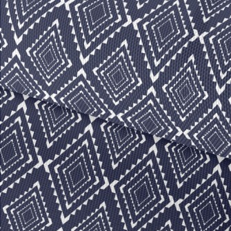 Geometric Composition Rhombus Waterproof Oxford