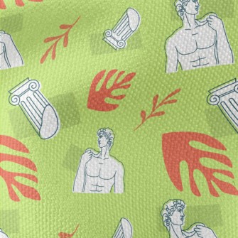 Ancient Greek Bodybuilders Waterproof Canvas