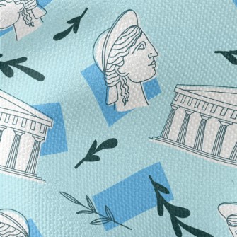 Roman Greek Figures Waterproof Canvas