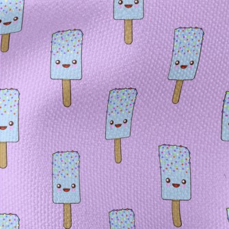 Cute Colorful Bean Popsicle Waterproof Canvas