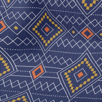 Geometric Patchwork Rhombus Terry