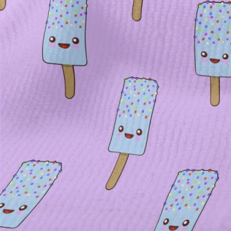 Cute Colorful Bean Popsicle Terry