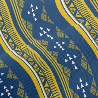 Ethnic Geometric Totem Performance Linen