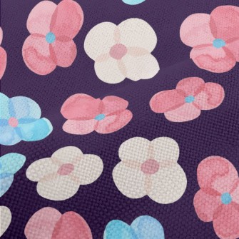 Cute Color Flowers Performance Linen