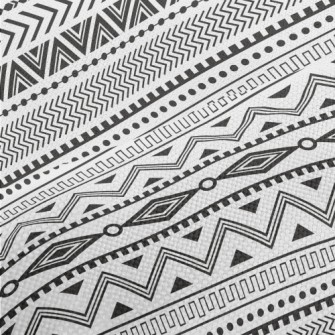 Classic Geometric Ethnic Performance Linen