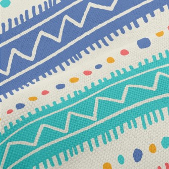Lines, Curves, Dots Performance Linen