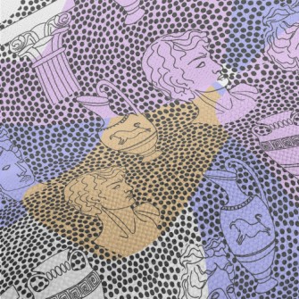 Artistic Dot Statue Performance Linen