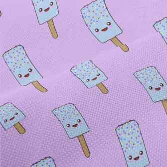 Cute Colorful Bean Popsicle Performance Linen