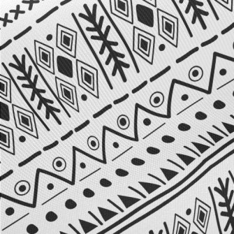 Mysterious Ethnic Pattern Twill