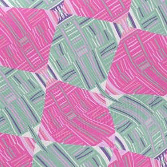 Line Art Rhombus Twill