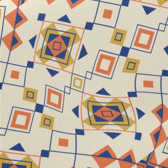 Colorful And Changing Geometry Twill