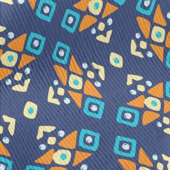 Geometric Patchwork Graphics Standard Corduroy