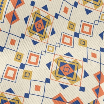Colorful And Changing Geometry Standard Corduroy