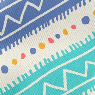 Lines, Curves, Dots Standard Corduroy