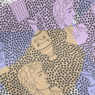 Artistic Dot Statue Standard Corduroy