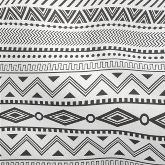 Classic Geometric Ethnic Dobby