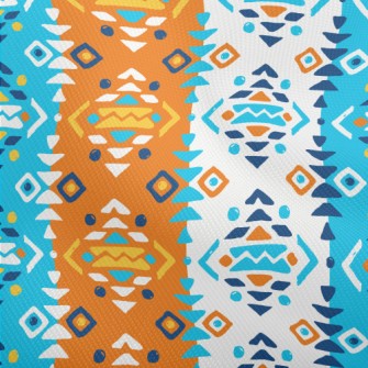 Three Color Mosaic Geometry Dobby