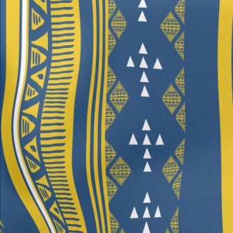 Ethnic Geometric Totem Stretch Ponte