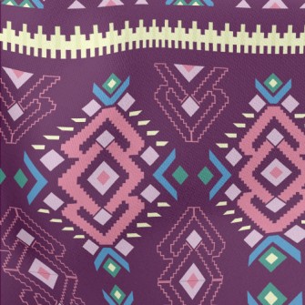 Nostalgic Ethnic Totem Stretch Ponte