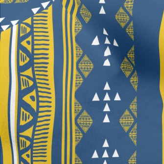 Ethnic Geometric Totem Micro Fleece