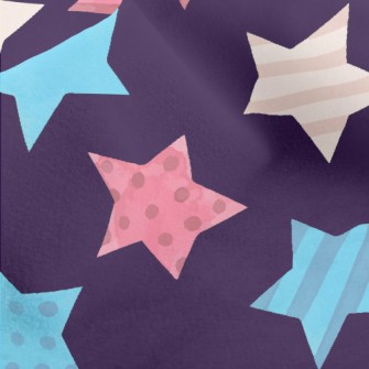 Classic Color Star Micro Fleece