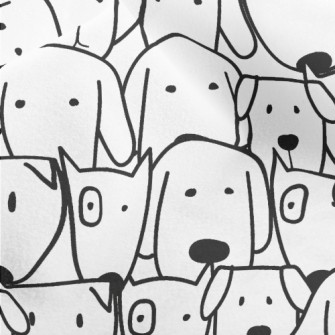 Group Of Puppies Micro Fleece