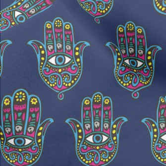 Mysterious Eye Palm Micro Fleece