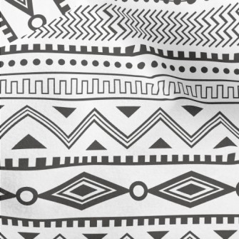 Classic Geometric Ethnic Micro Fleece