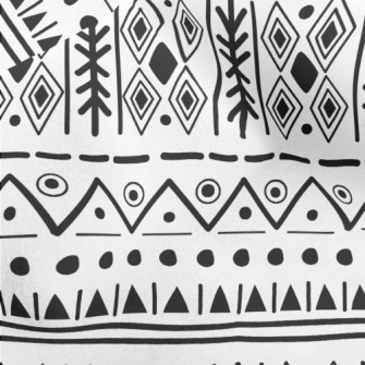 Mysterious Ethnic Pattern Micro Fleece