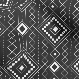 Simple Diamond Arrangement Micro Fleece