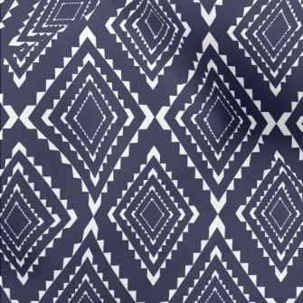 Geometric Composition Rhombus Micro Fleece