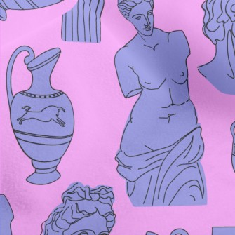 Greek Statues Micro Fleece