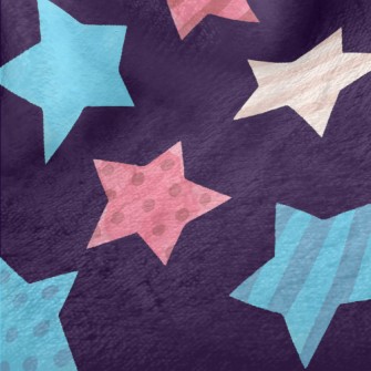 Classic Color Star Minky