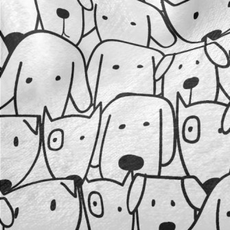 Group Of Puppies Minky