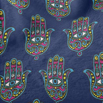 Mysterious Eye Palm Minky