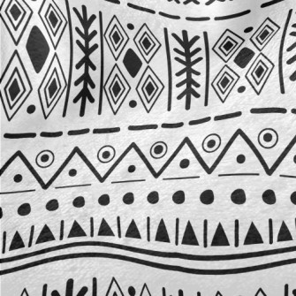 Mysterious Ethnic Pattern Minky