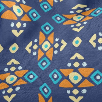 Geometric Patchwork Graphics Minky