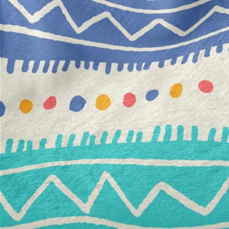Lines, Curves, Dots Minky