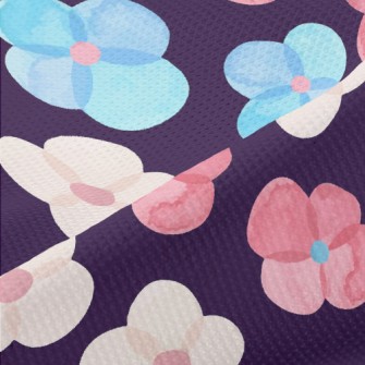 Cute Color Flowers Piqué