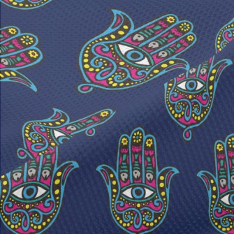 Mysterious Eye Palm Piqué