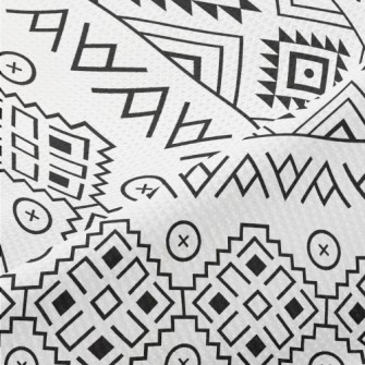 Special Ethnic Pattern Piqué