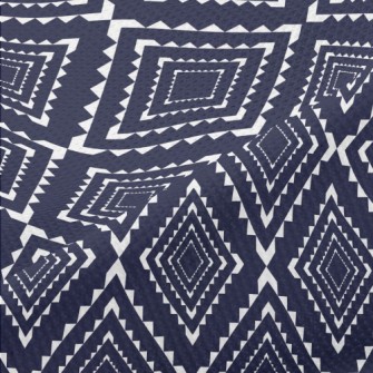 Geometric Composition Rhombus Piqué