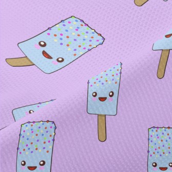 Cute Colorful Bean Popsicle Piqué