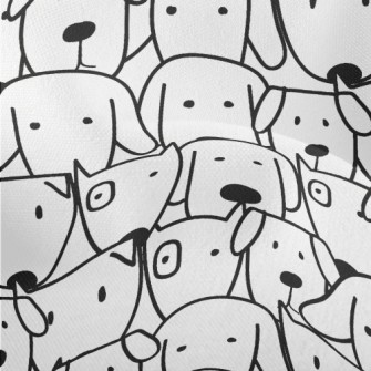 Group Of Puppies Lightweight Performance Linen